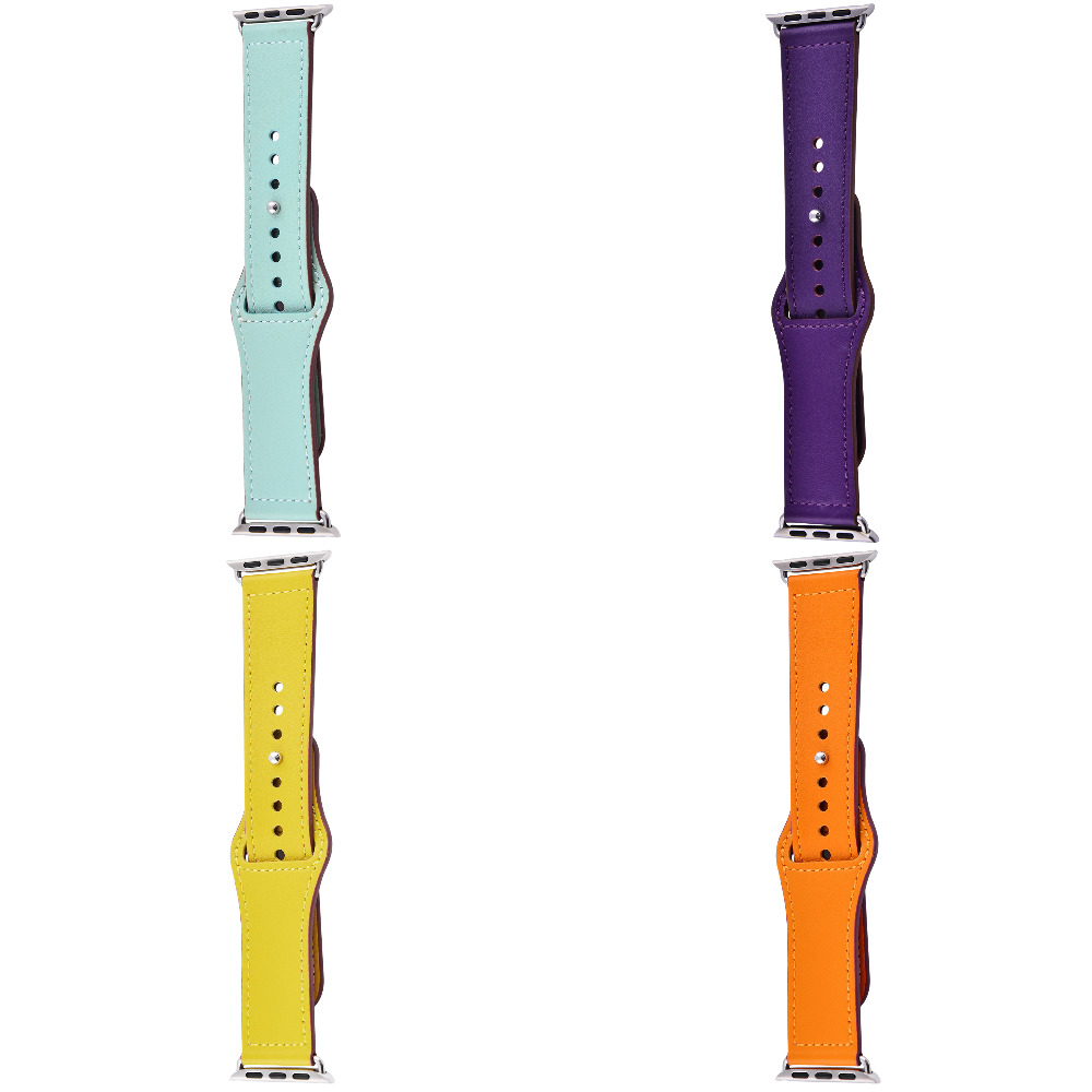 Strap for Apple Watch Colourful Leather 38 mm/40 mm