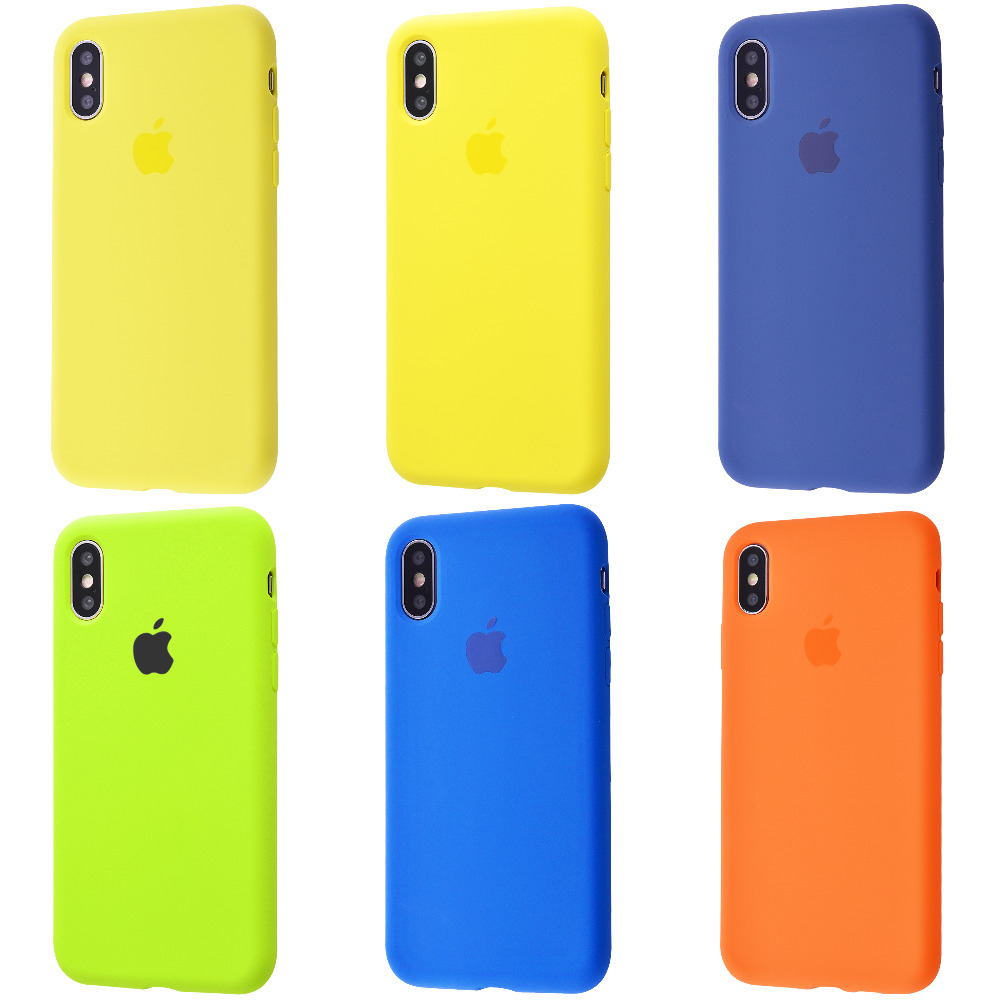 Silicone Case Full Cover iPhone XS Max