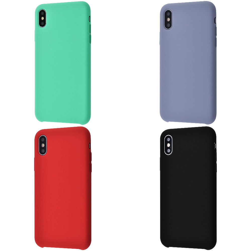 Silicone Case Without Logo iPhone Xs Max