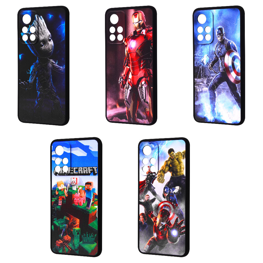 Game Heroes Case (PC+TPU) Xiaomi Poco M4 Pro 5G/Redmi Note 11 5G/Note 11T 5G