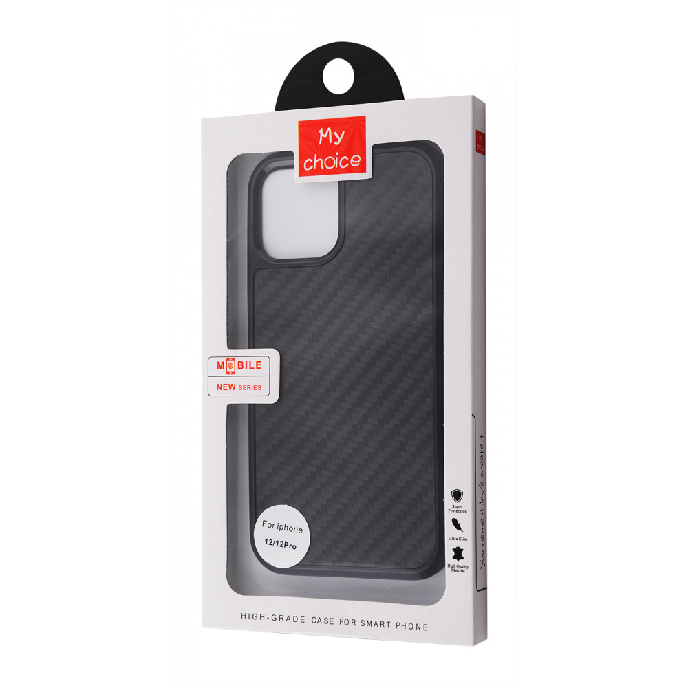 Carbon Leather Case iPhone 13 - фото 1