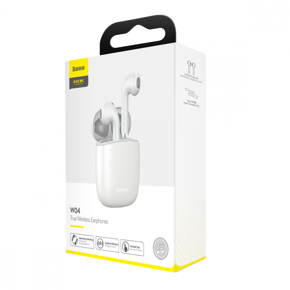 Wireless Earphones Baseus W04 TWS - фото 1