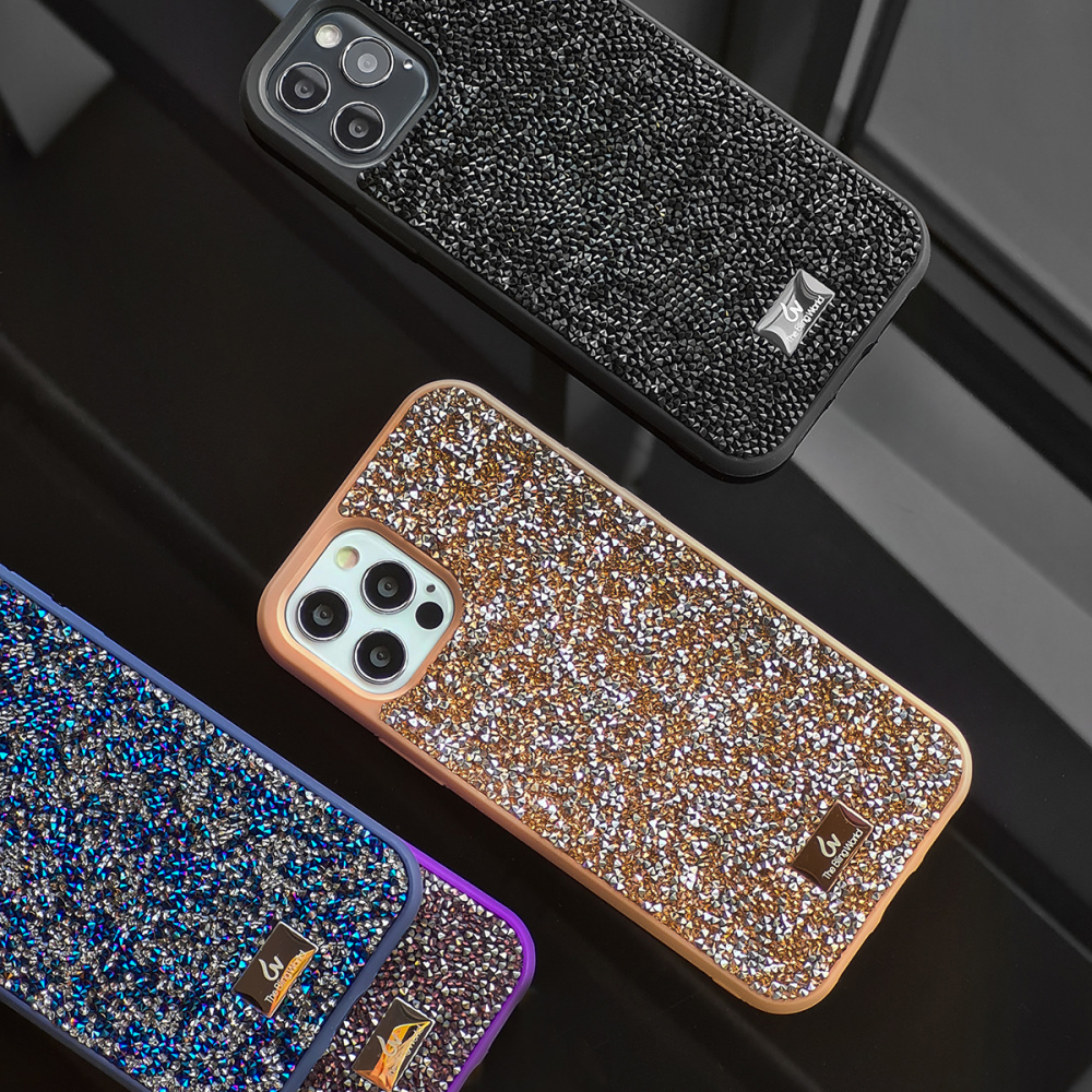 Bling World Grainy Diamonds (TPU) iPhone Xs Max - фото 4