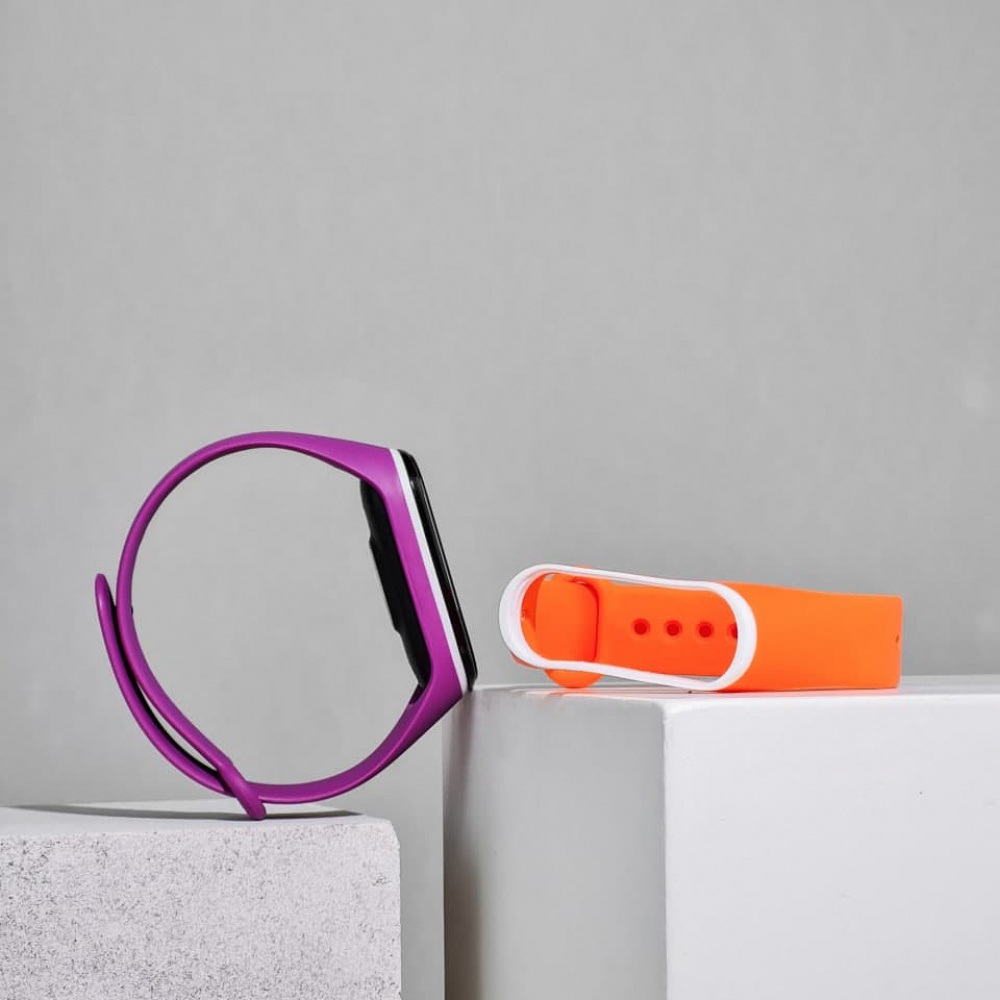 Strap Silicone Line Xiaomi Mi Band 3/4 - фото 1