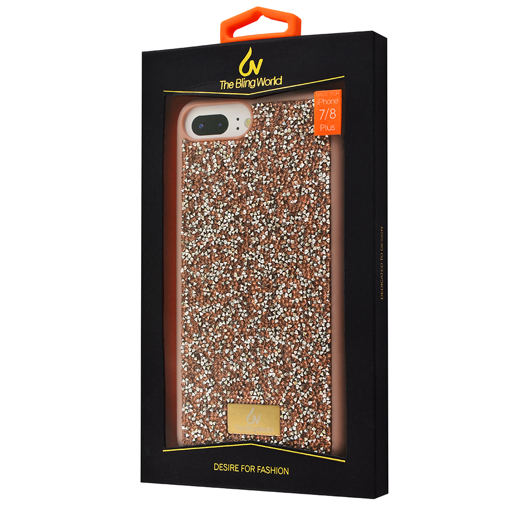 Bling World Grainy Diamonds (TPU) iPhone 6/6s Plus/7 Plus/8 Plus