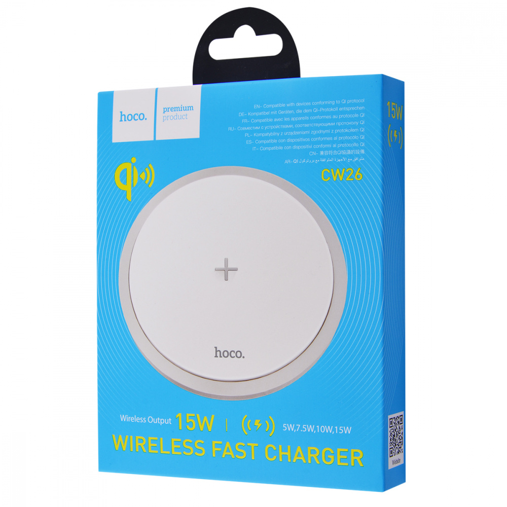 Wireless charger Hoco CW26 Powerful 15W