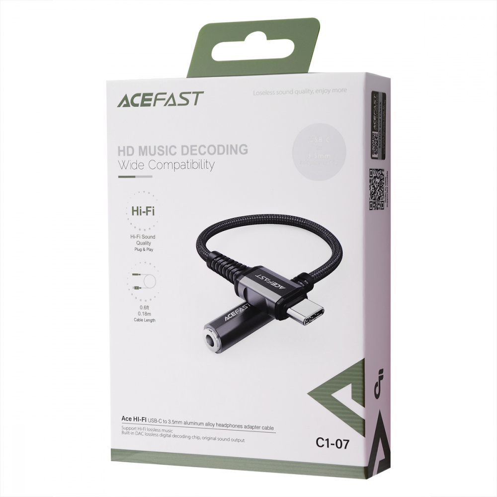 Adapter Acefast C1-07 Type-C to 3.5mm