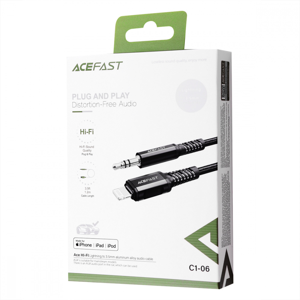 Cable AUX Acefast C1-06 Lightning to 3.5mm