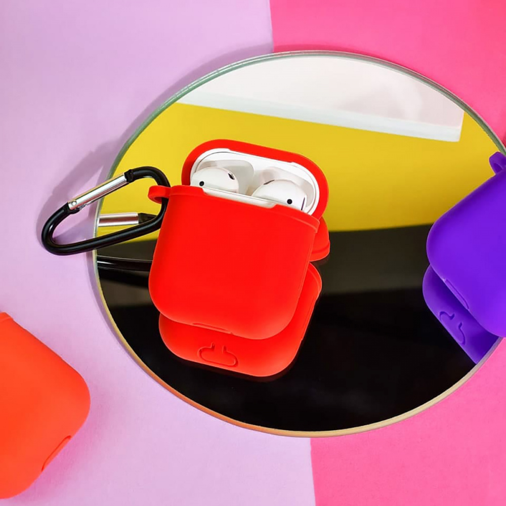 Silicone Shock-proof case for Airpods 1/2 - фото 21