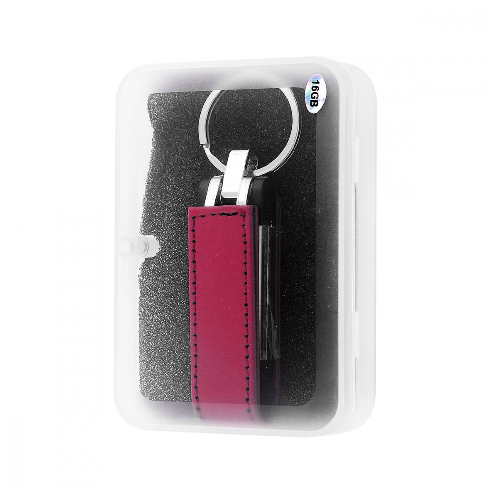 USB Flash Drive Leather Type With Ring 64GB (USB 3.0) - фото 2