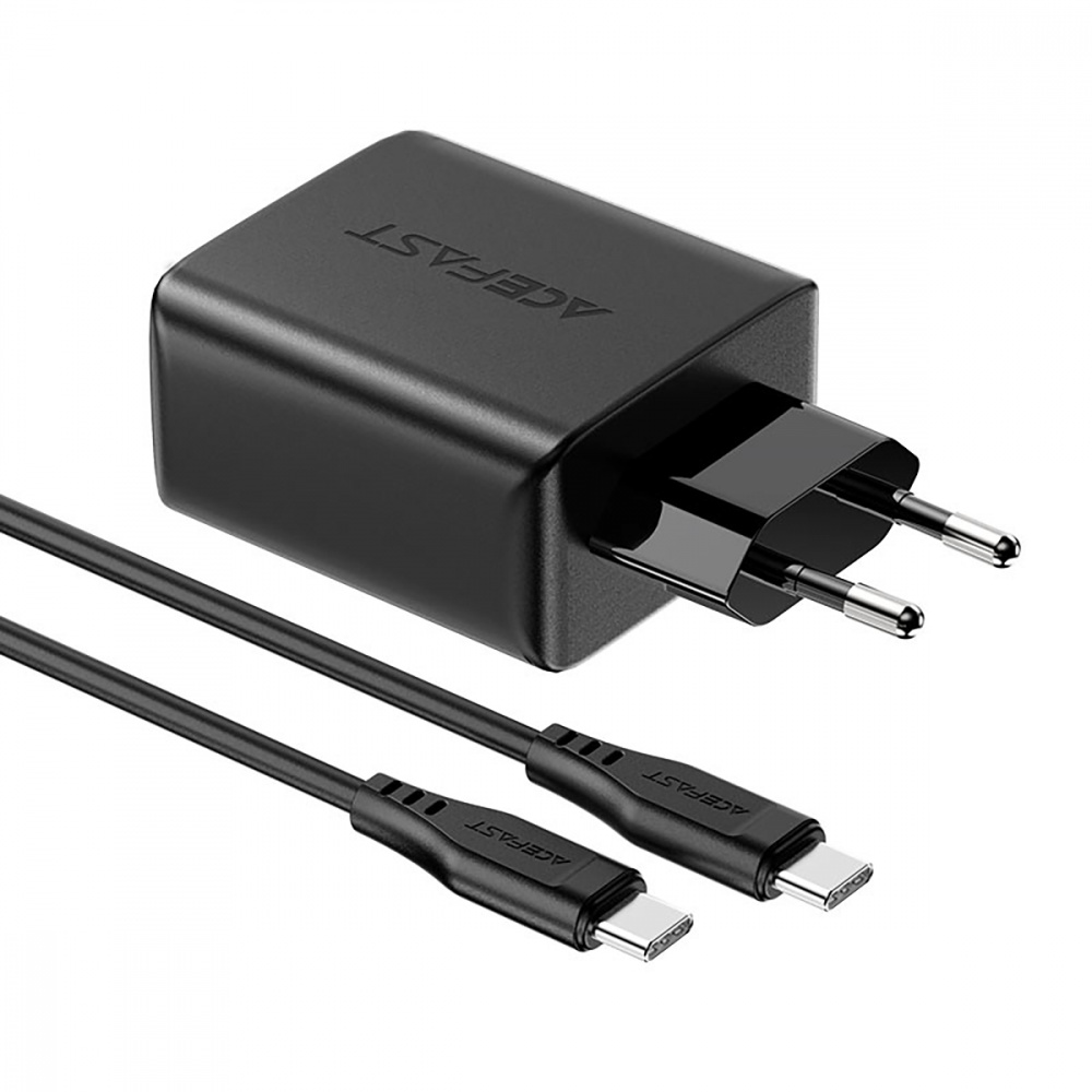 Wall Charger Acefast A13 PD 65W (2 Type-C + USB) - фото 3