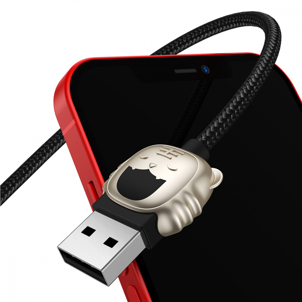 Cable Baseus Year of the Tiger 3-in-1 (Micro USB+Lightning+Type-C) 3.5A (1.2m) - фото 5