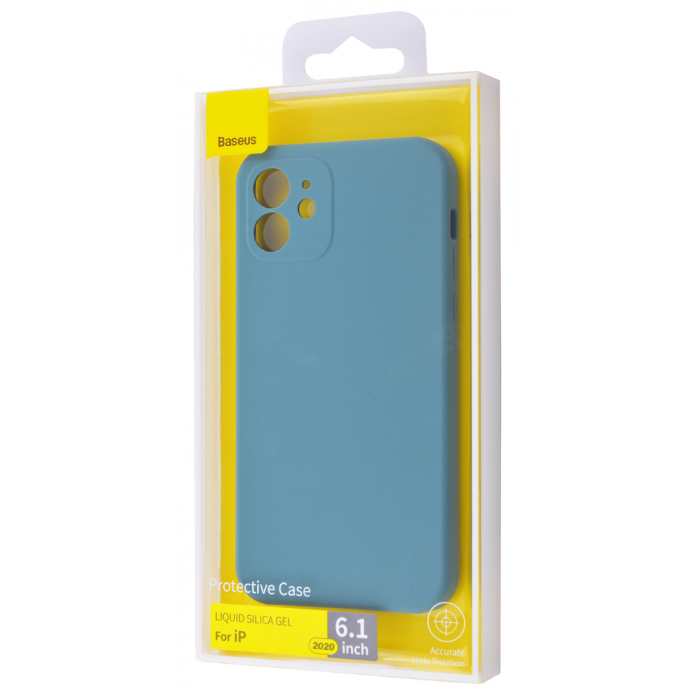Baseus Liquid Silica Gel Protective Case iPhone 12 - фото 1