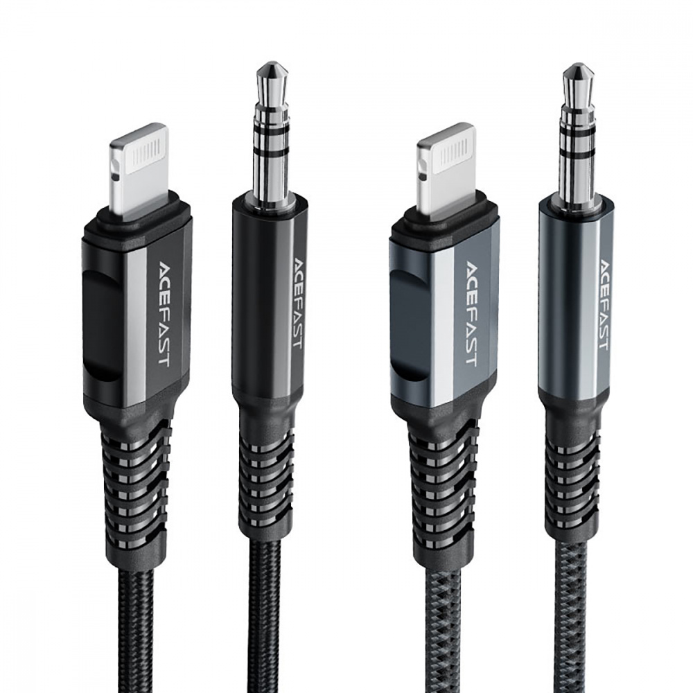 Cable AUX Acefast C1-06 Lightning to 3.5mm - фото 1