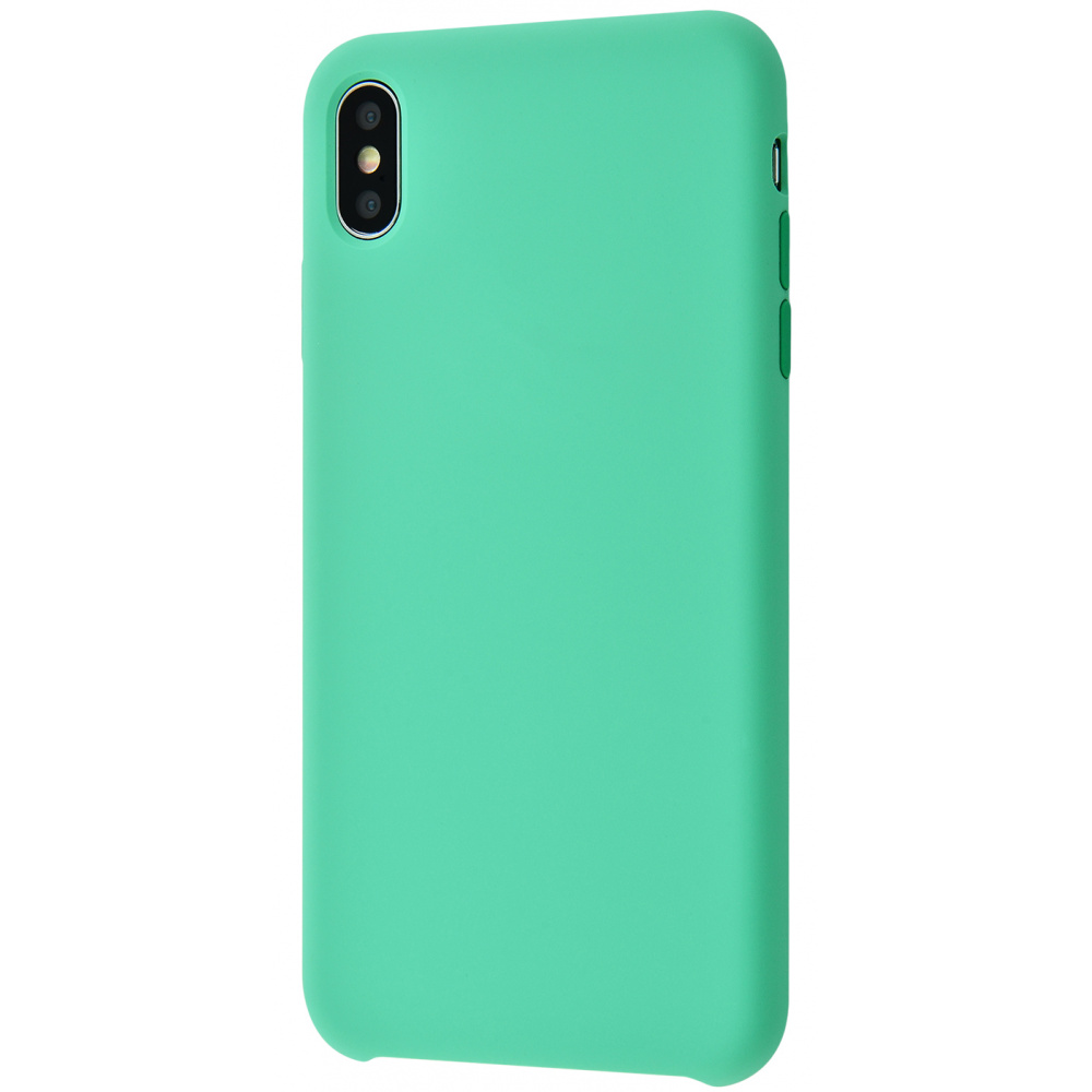 Silicone Case Without Logo iPhone Xs Max - фото 1