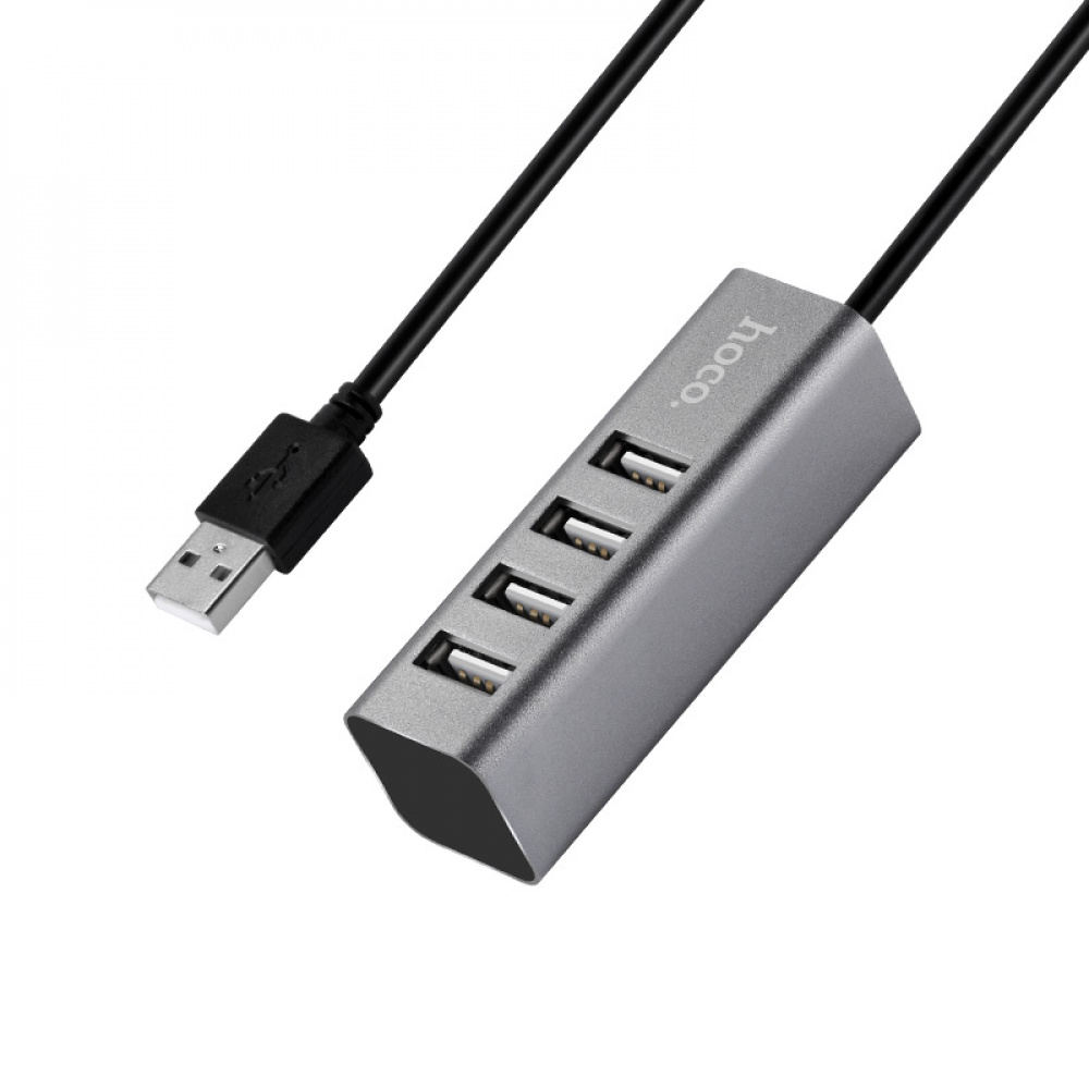 USB-Hub Hoco HB1 (USB to USB2.0*4) - фото 5