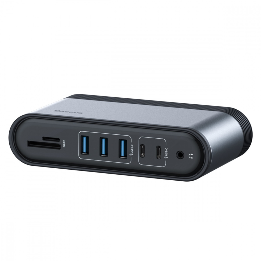 USB-Hub Baseus Four-Screen Multifunctional Type-C (CN+EU+US) - фото 3