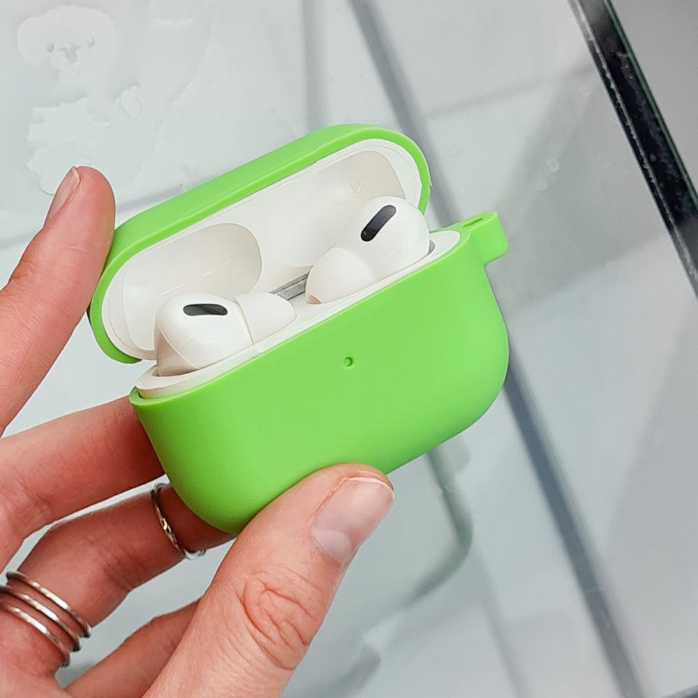 Silicone Case Slim with Carbine for AirPods Pro - фото 3