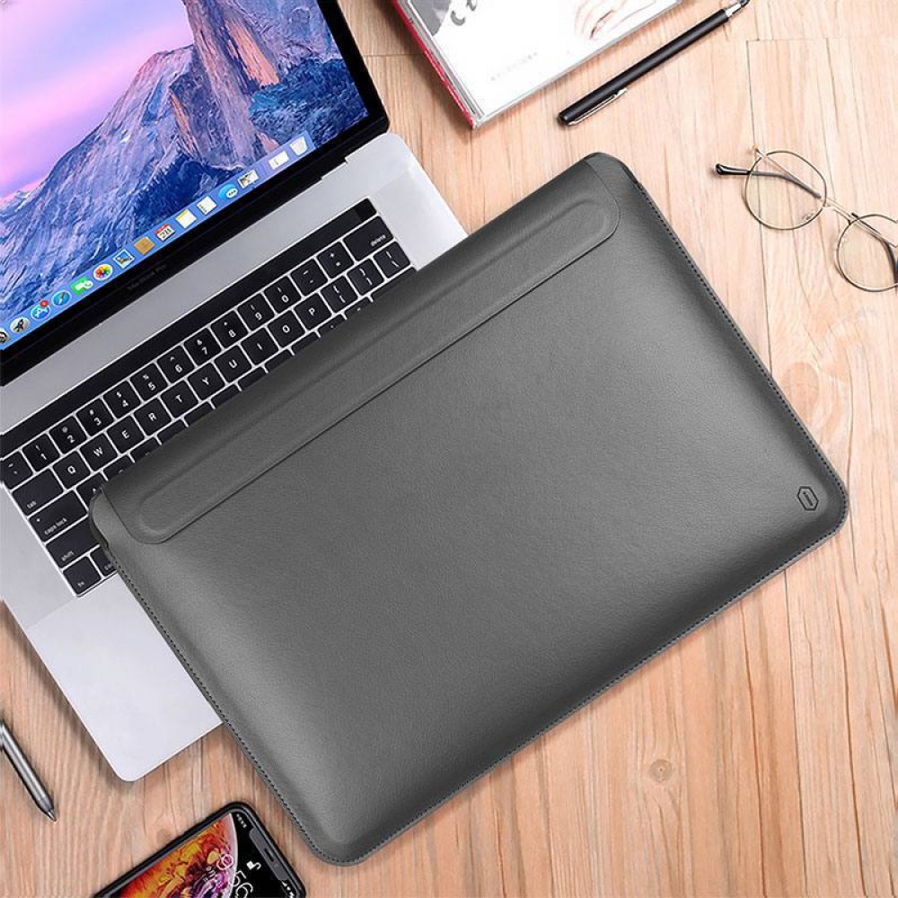 WIWU Skin Pro Portable Stand Sleeve for MacBook 15.4" - фото 5