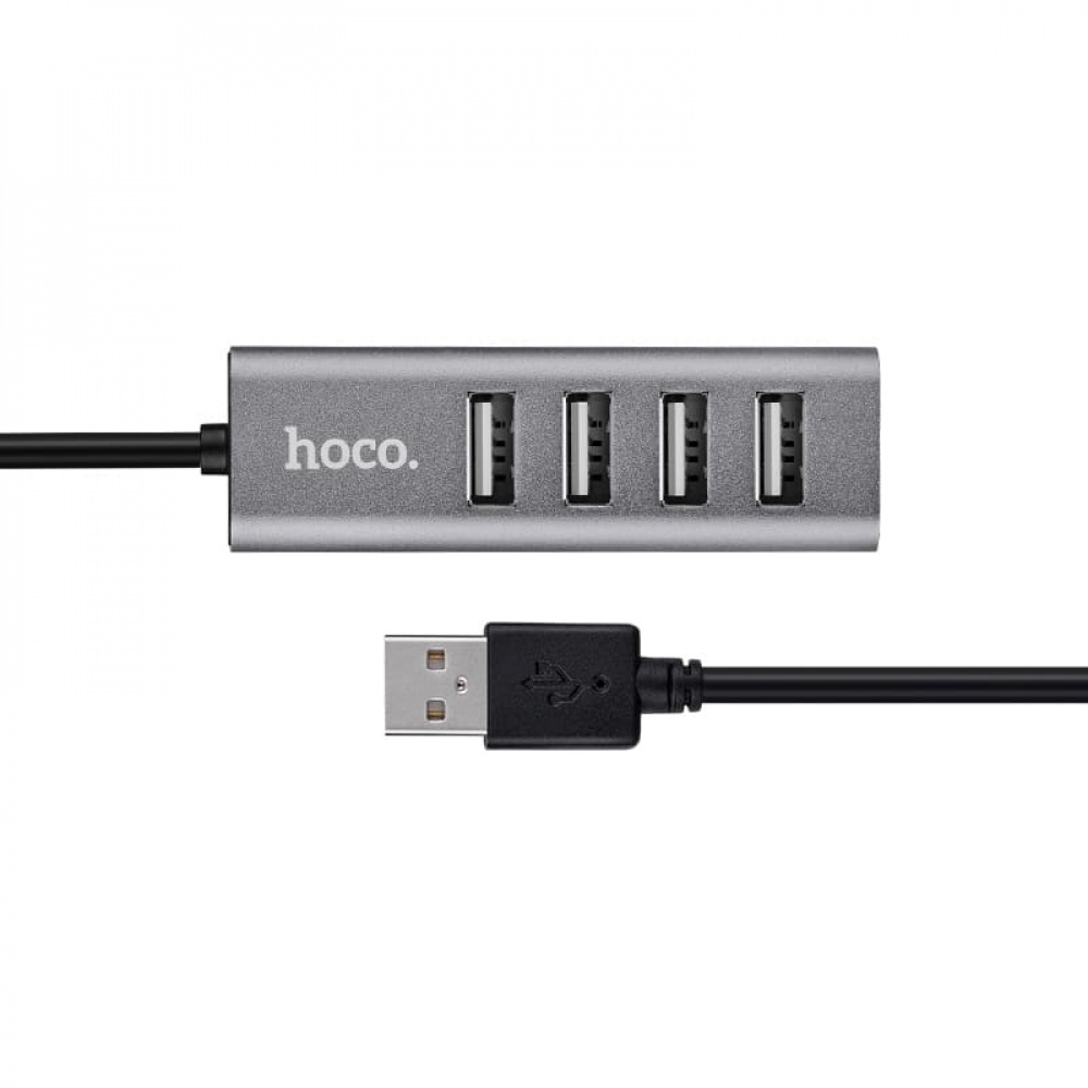 USB-Hub Hoco HB1 (USB to USB2.0*4) - фото 2