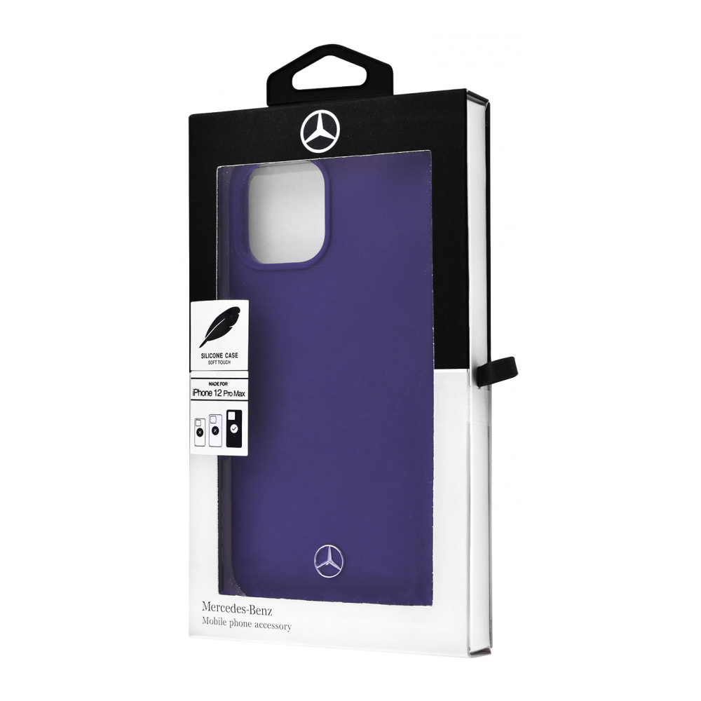 Silicone Mercedes-Benz Case iPhone 12 Pro Max - фото 1