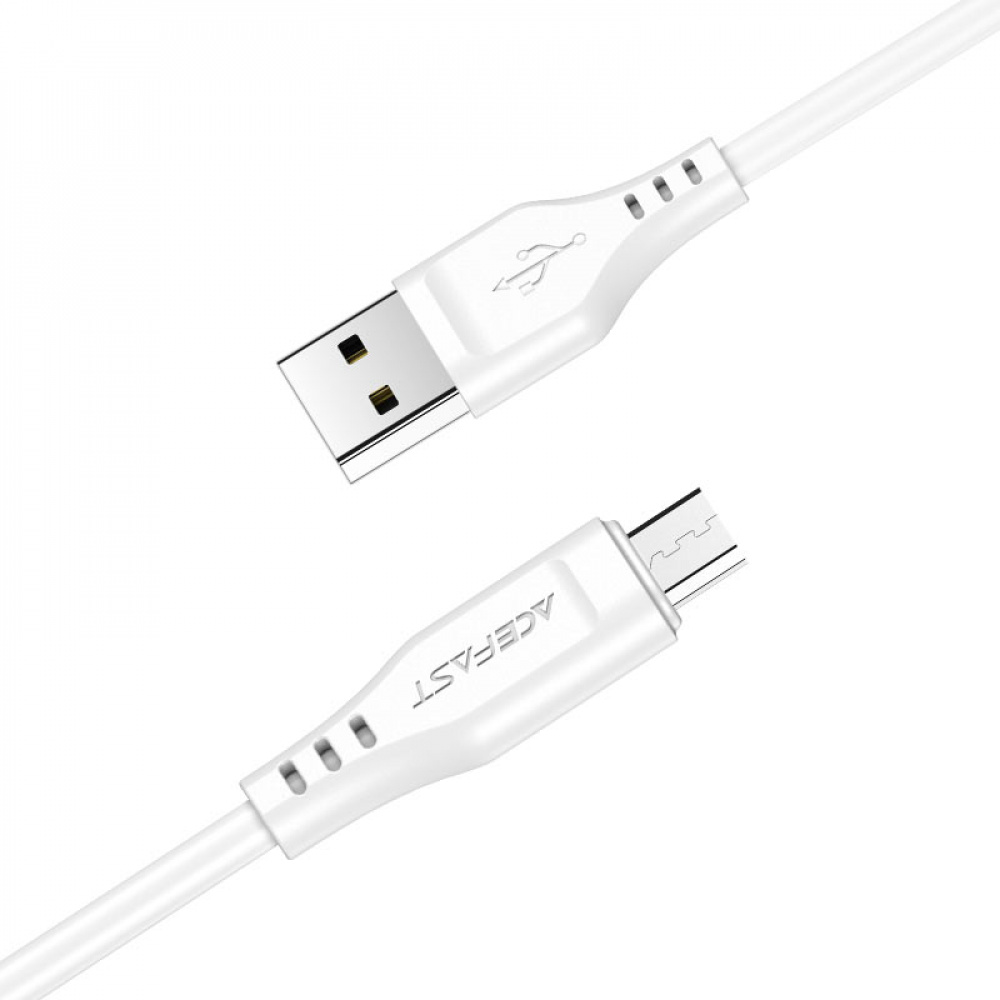 Cable Acefast C3-09 Micro USB 2.4A (1.2m) - фото 1