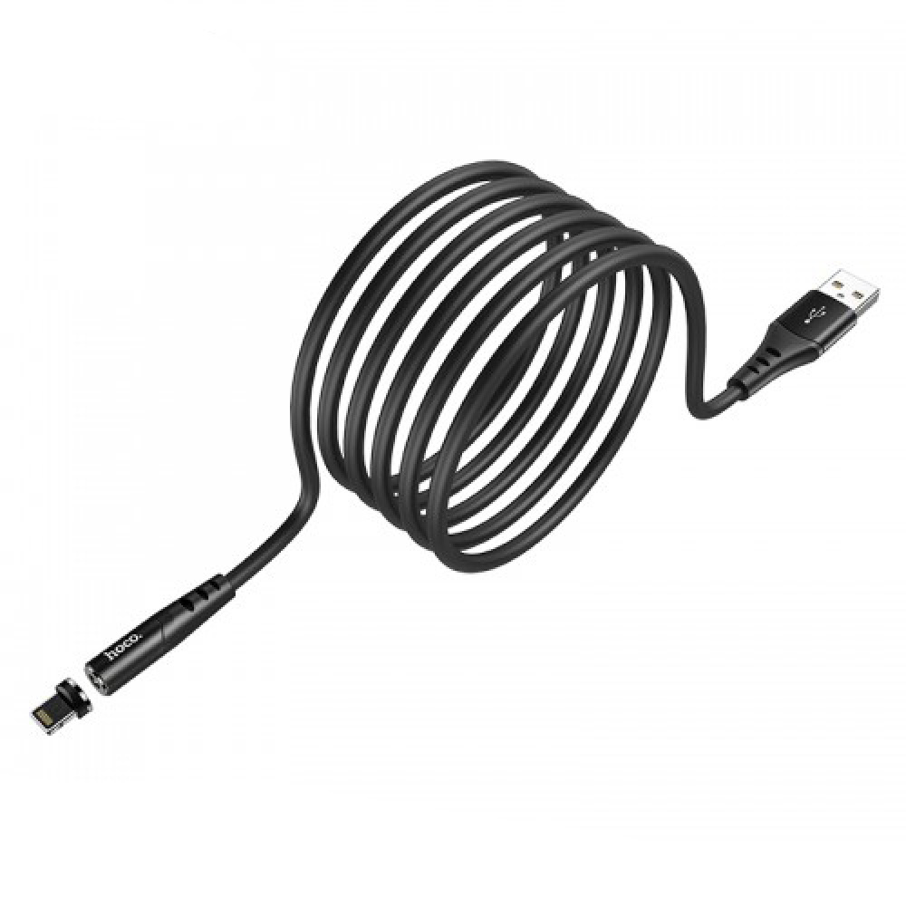 Cable Hoco X60 Honorific Silicone Magnetic Lightning (1m) - фото 3