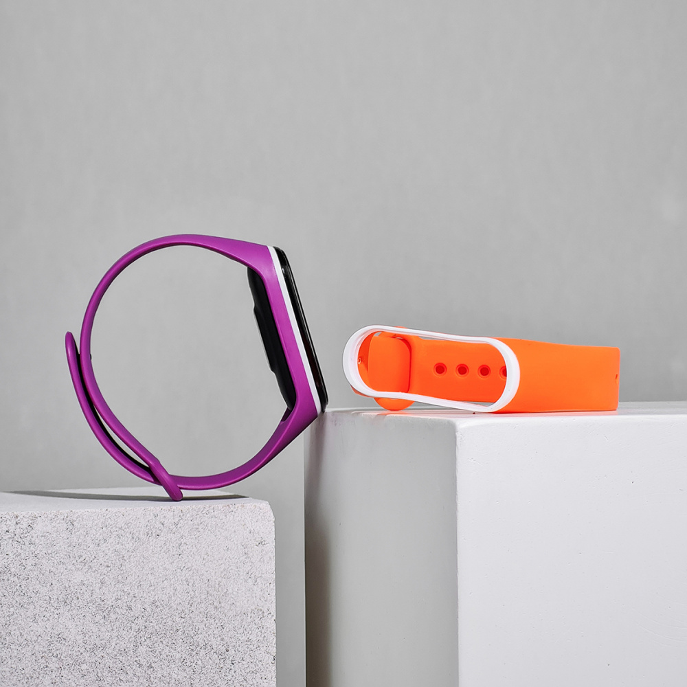 Strap Silicone Line Xiaomi Mi Band 6 - фото 1