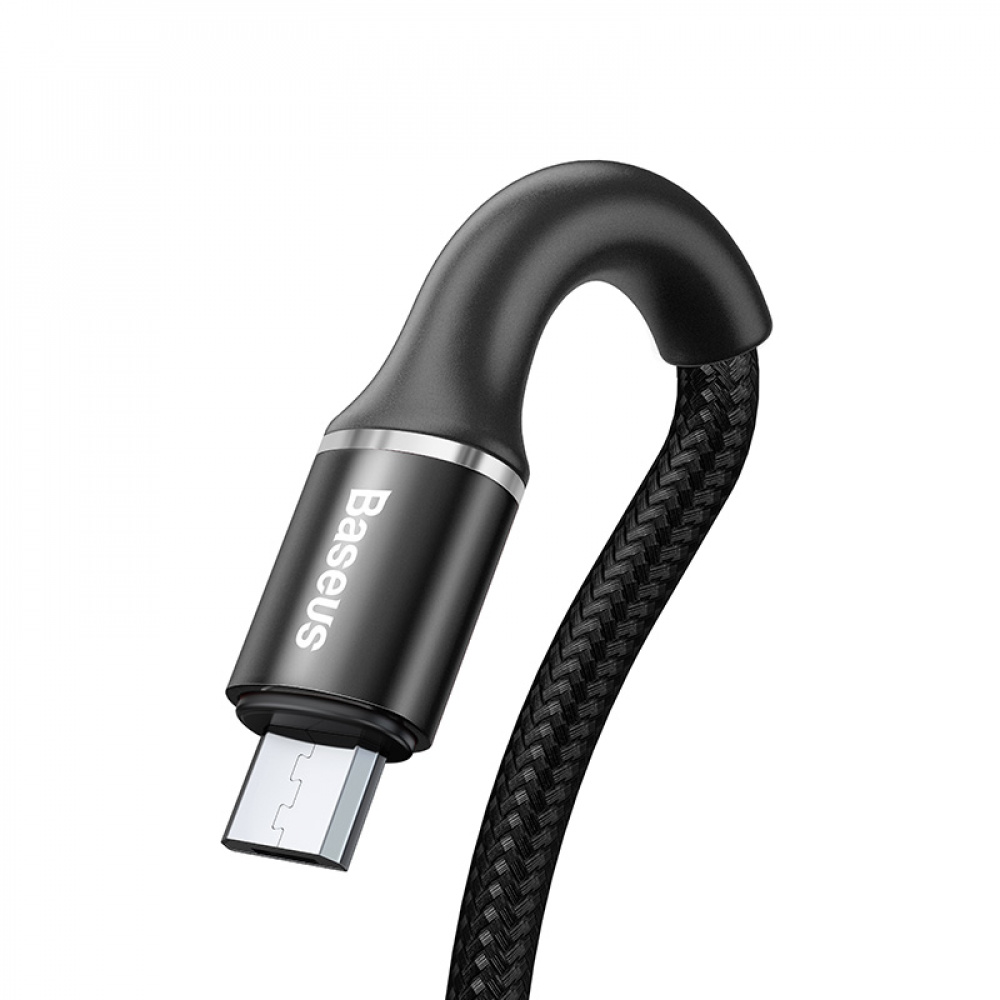 Cable Baseus Halo Data Micro USB 2A (3m) - фото 1