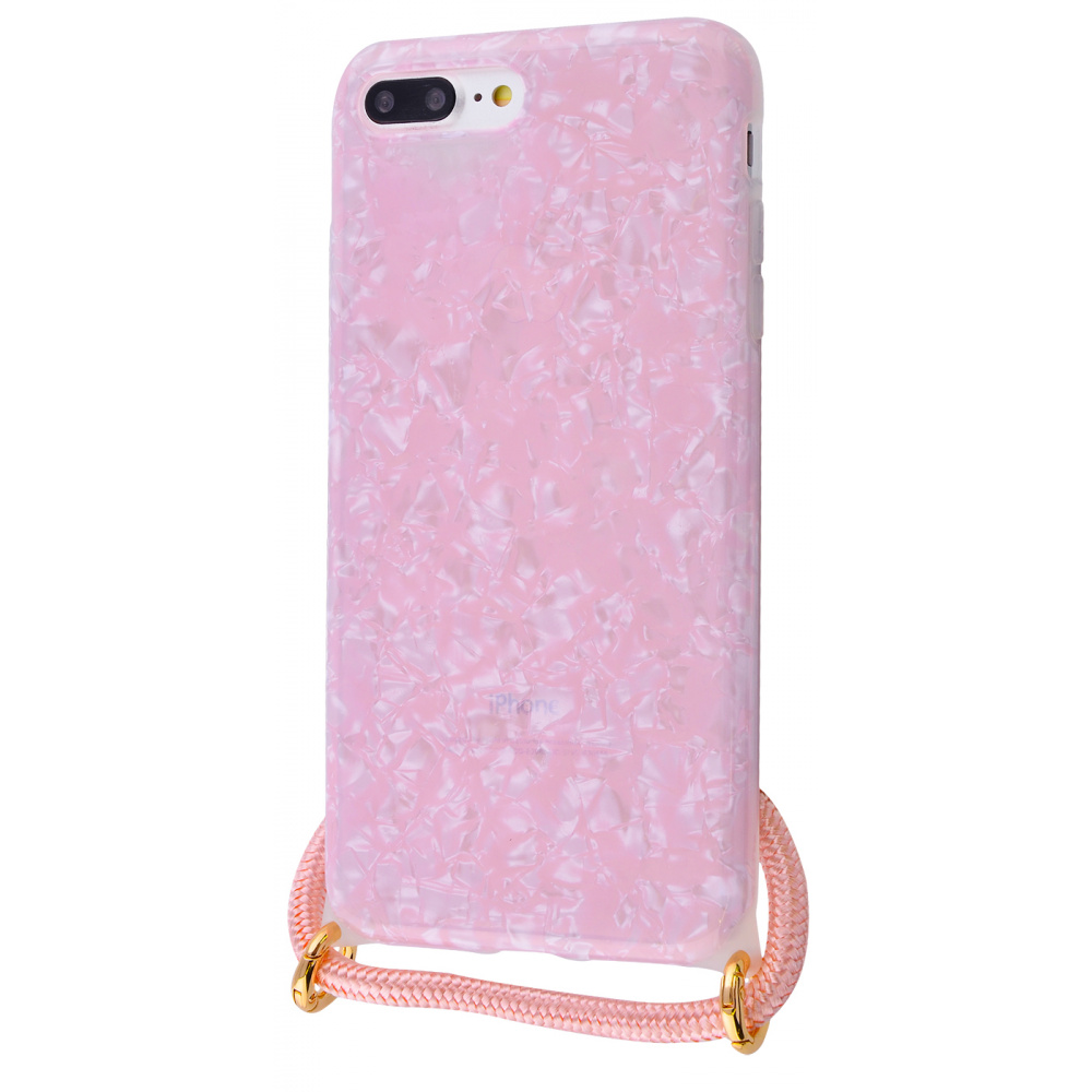 Confetti Jelly Case with Cord (TPU) iPhone 7 Plus/8 Plus