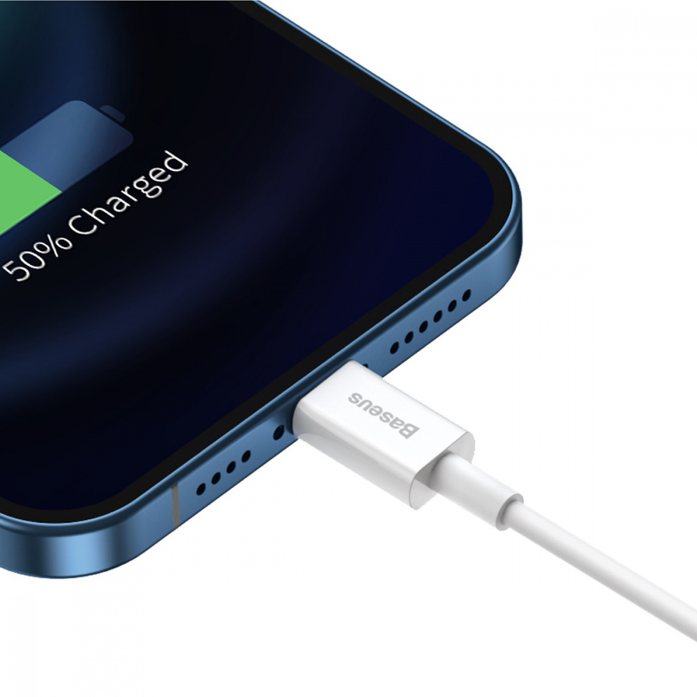 Cable Baseus Superior Series Fast Charging Lightning 2.4A (0.25m) - фото 2