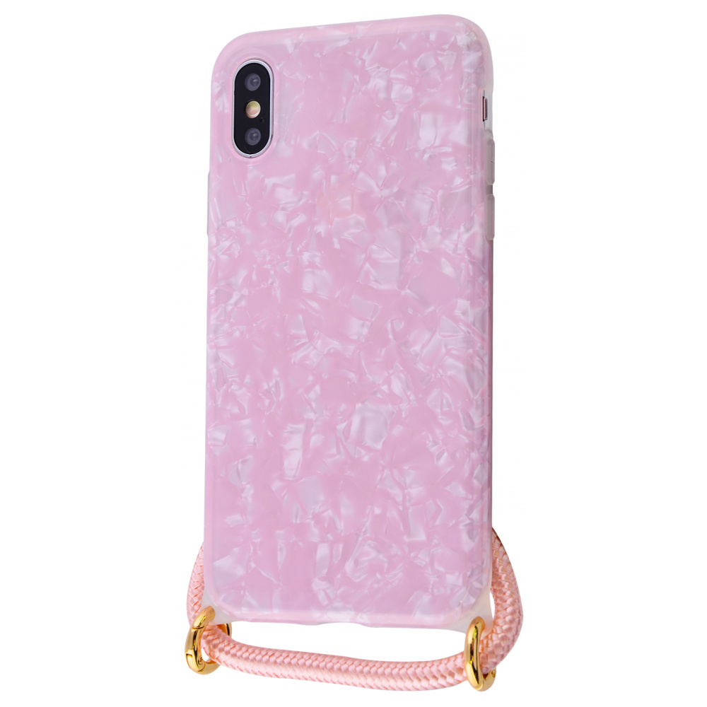 Confetti Jelly Case with Cord (TPU) iPhone X/Xs