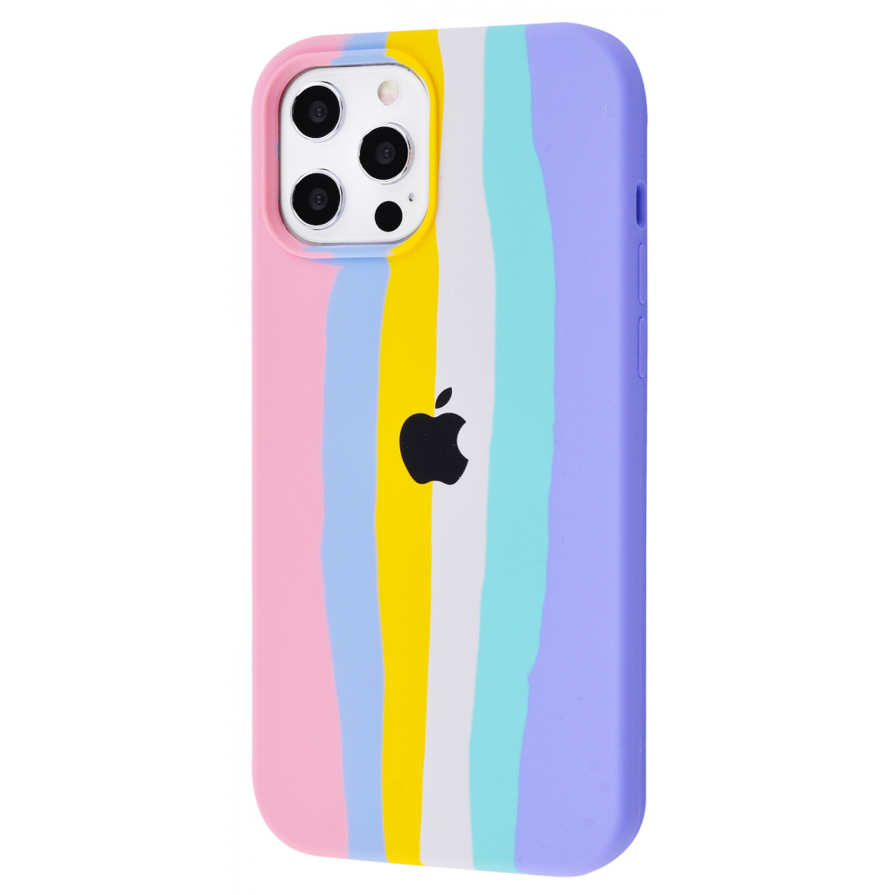 Rainbow Silicone Case iPhone 12 Pro Max - фото 9