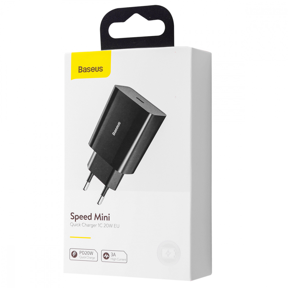 Wall Charger Baseus Speed Mini PD Charger 20W (1 Type-C) - фото 1