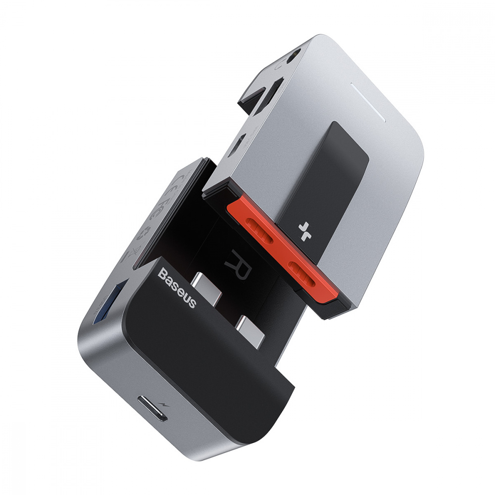 USB-Hub Baseus Multifunctional Armor Age Type-C Bracket - фото 1