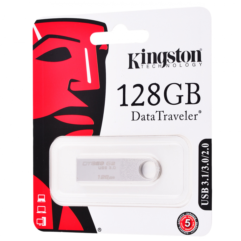 USB Flash Drive Kingston 128GB (USB 3.0)