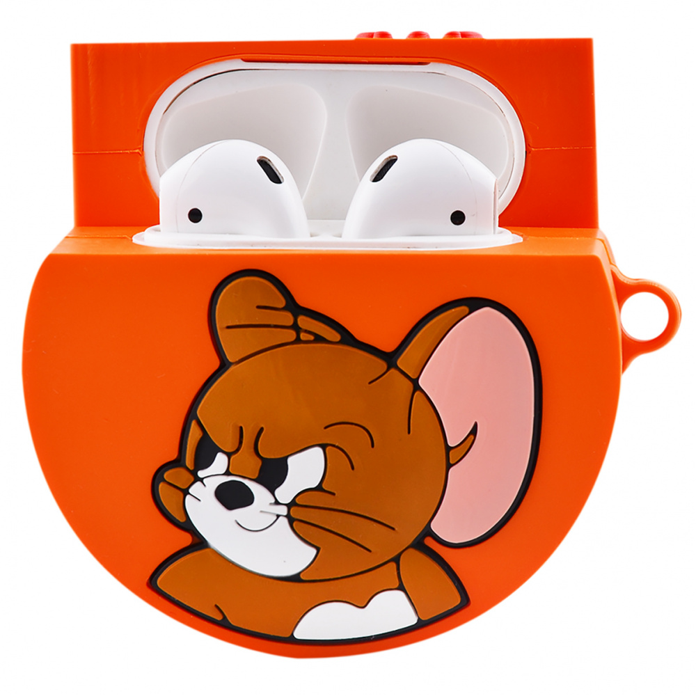 Tom and Jerry Circle Case for Airpods 1/2 - фото 1