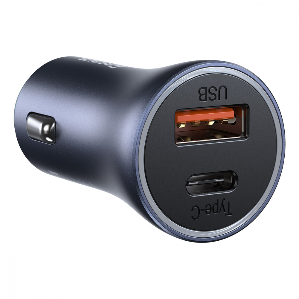 Car Charger Baseus Golden Contactor Pro 40W USB + Type-C - фото 7