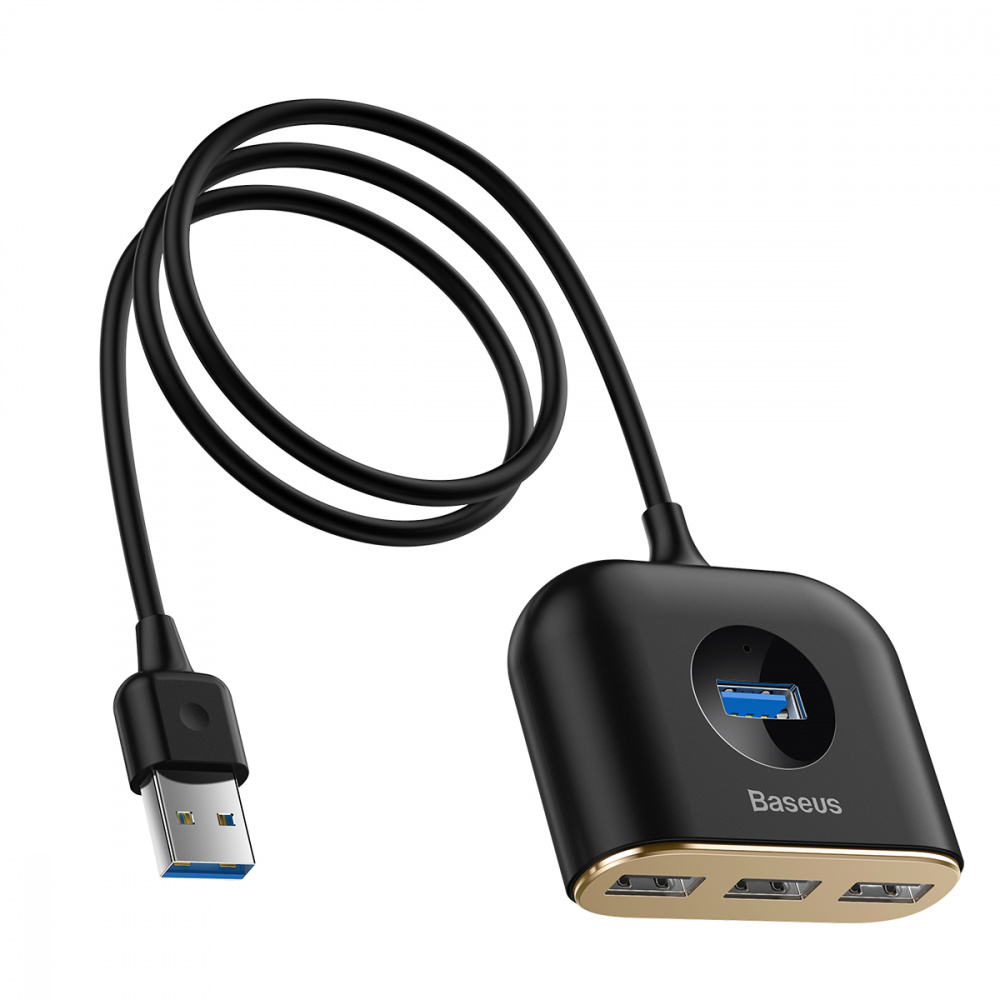 USB-Hub Baseus Square Round USB to USB 3.0 + 3USB 2.0 (1m)