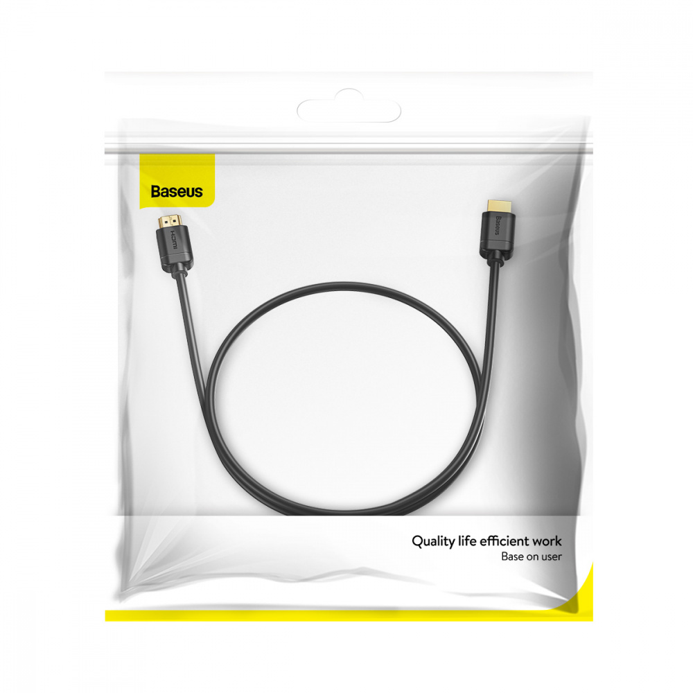 Cable Baseus High Definition HDMI Male To HDMI Male (1m)