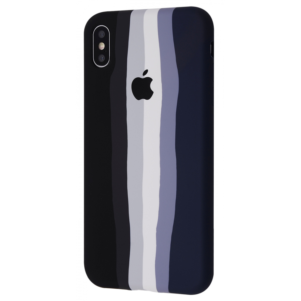 Rainbow Silicone Case iPhone Xs Max - фото 5