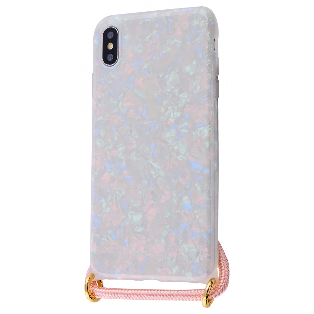 Confetti Jelly Case with Cord (TPU) iPhone Xs Max - фото 2