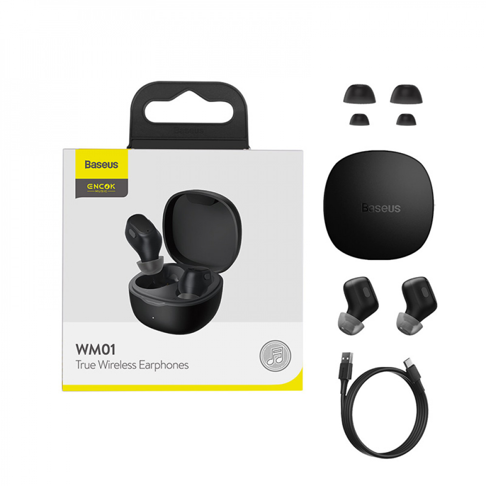 Wireless Earphones Baseus WM01 TWS - фото 10