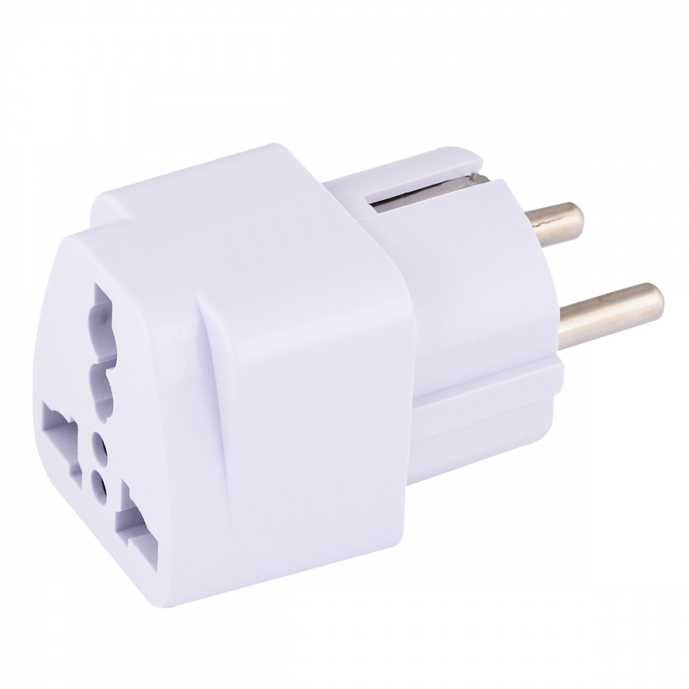 Universal adapter UK/US to euro socket EU