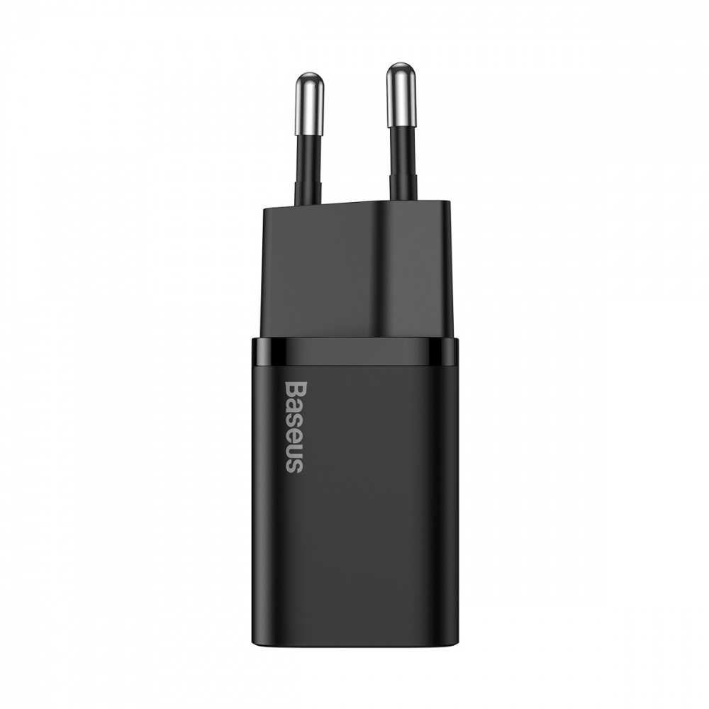 Wall Charger Baseus Super Silicone PD Charger 20W (1Type-C) + With Cable Type-C to Lightning - фото 1