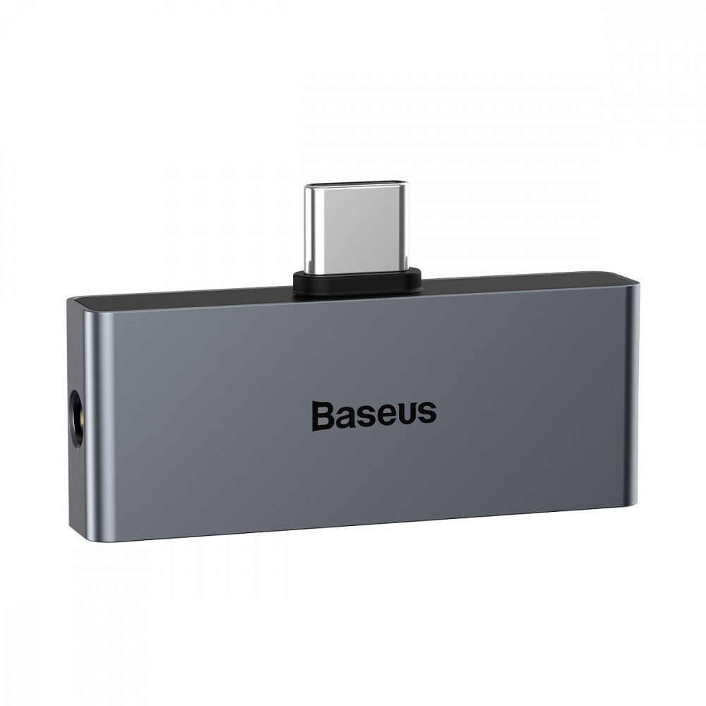 Adapter AUX Baseus L57 Type-C to Type-C + 3.5mm - фото 3