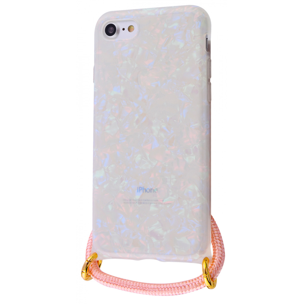 Confetti Jelly Case with Cord (TPU) iPhone 7/8/SE 2 - фото 3