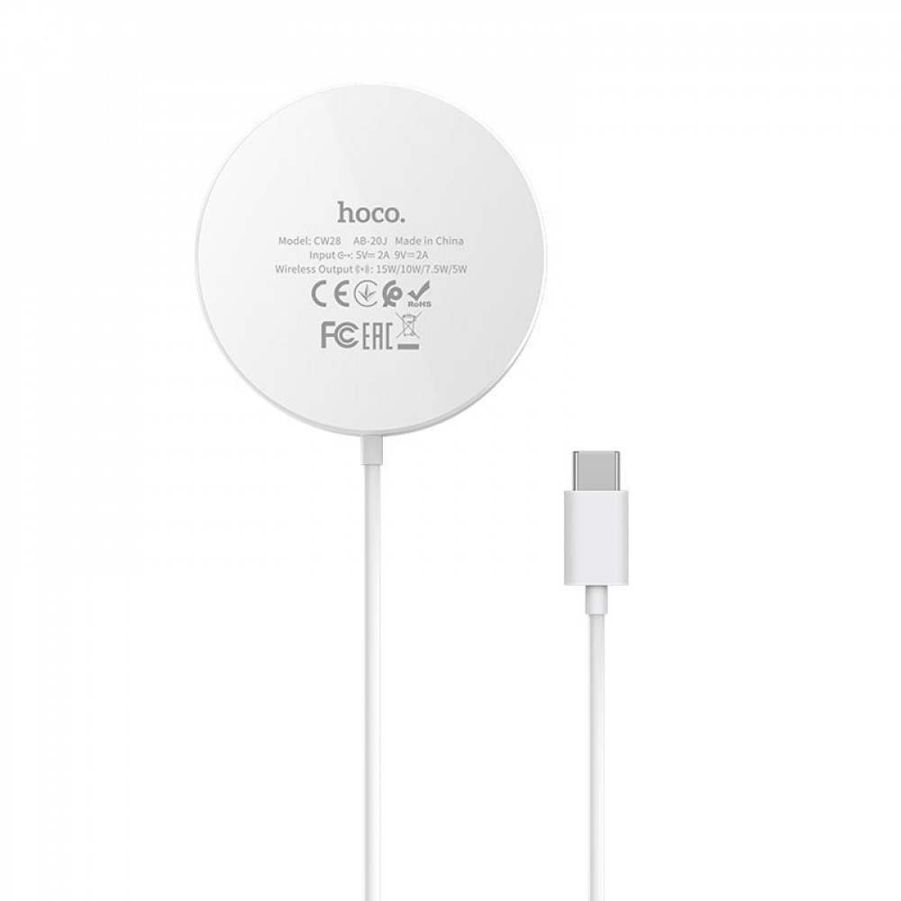 Wireless charger Hoco CW28 Original Magnetic 15W - фото 3