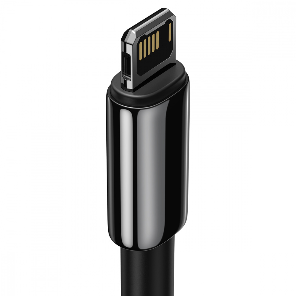 Cable Baseus Tungsten Gold Fast Charging Lightning 2.4A (1m) - фото 3