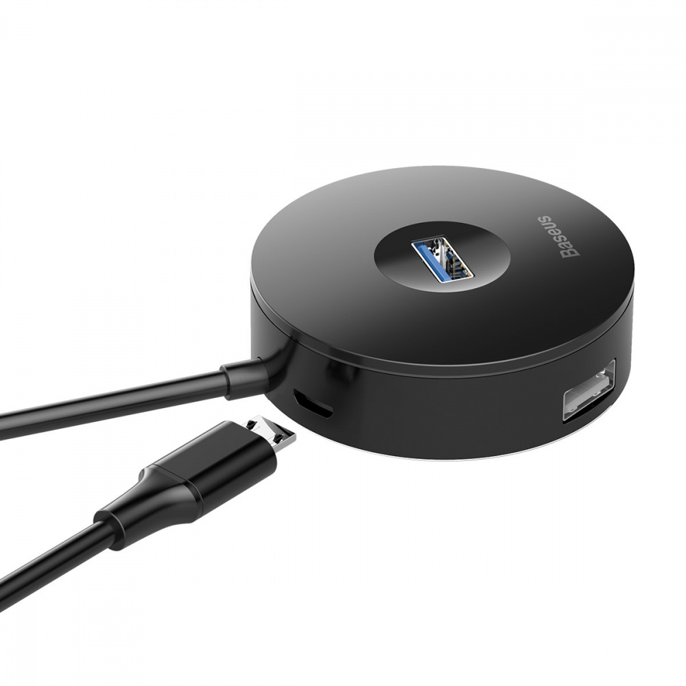 USB-Hub Baseus Round Box USB to USB 3.0 + 3USB 2.0 (1m) - фото 1